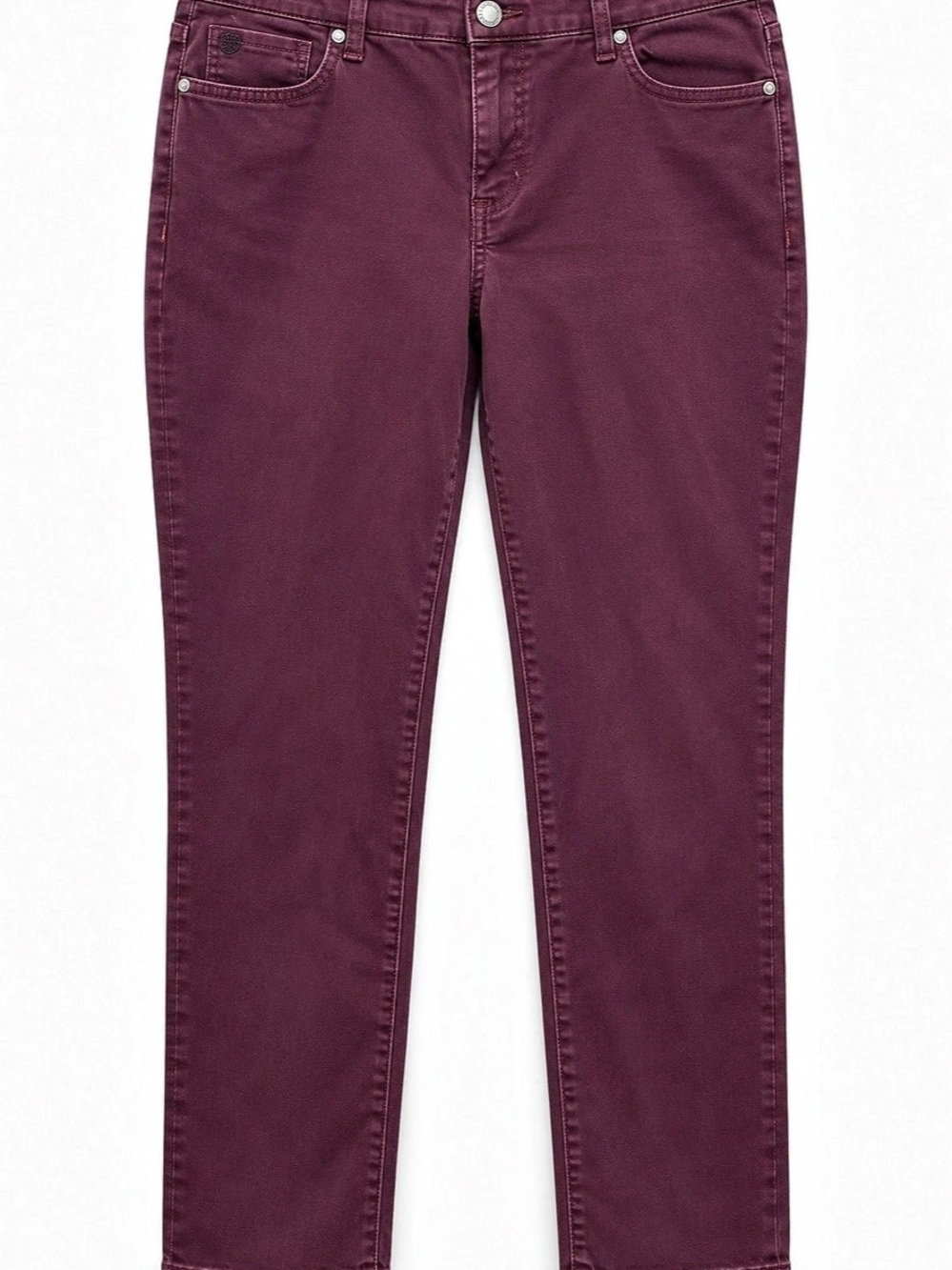 Bandolino Mandie Straight Leg Jeans Purple Size 16S Like New